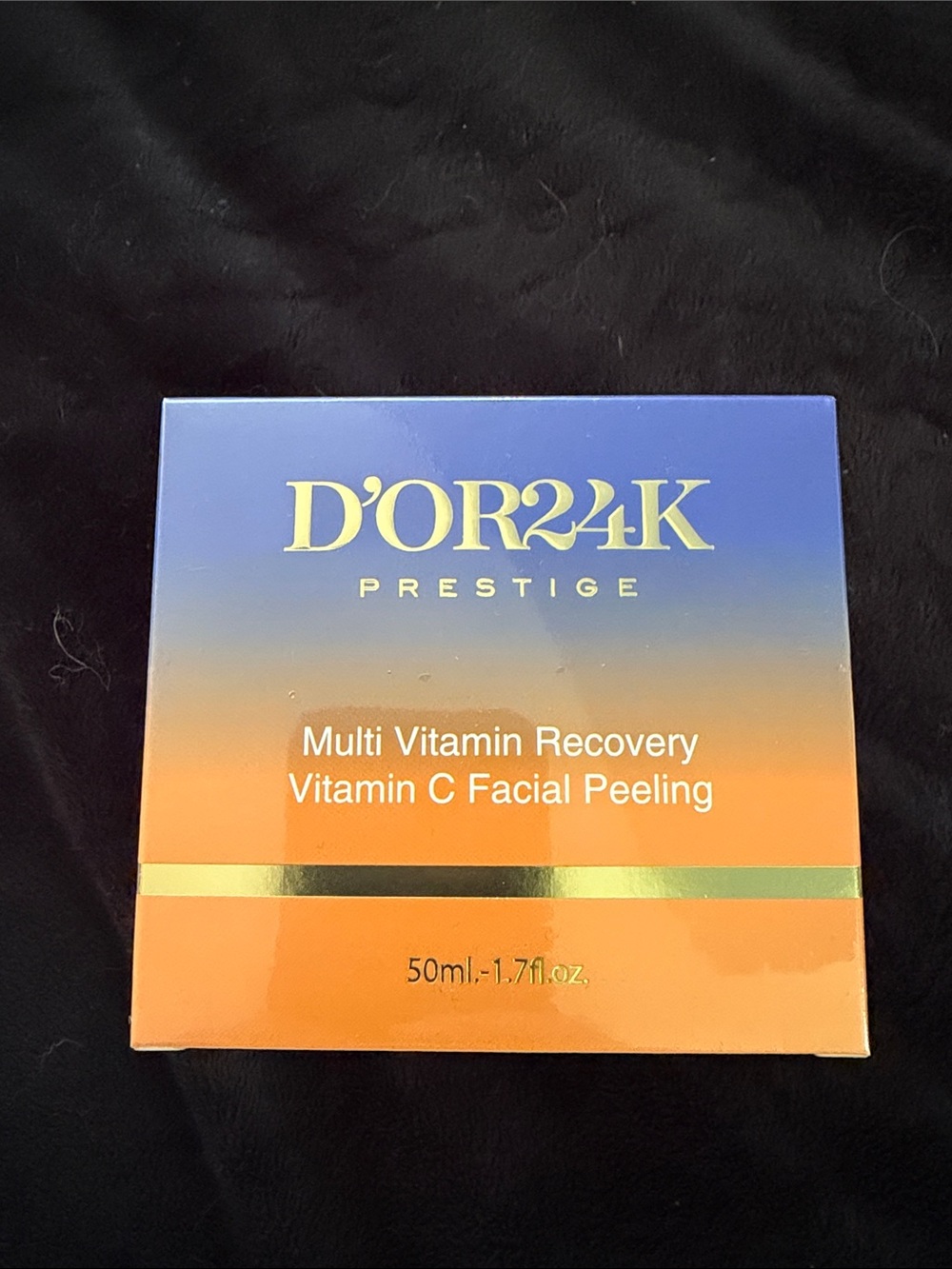 D'OR24K Prestige Multi Vitamin Recovery Vitamin C Facial Peel - Blue/Orange